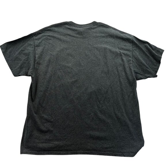 Carnival Mens Panama Canal T-Shirt 2XL Gray Gilddan Heavy Cotton Graphic Tee - Picture 2 of 9